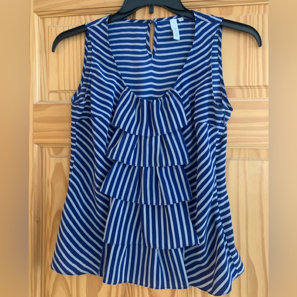 Sine brand silk sleeveless blouse. Purchased at Anthropologie. Women’s size 2.